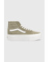 Vans Високи кецове SK8-Hi Tapered Stackform в зелено VN0A5JMKBLV1 - Pepit.bg