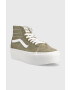 Vans Високи кецове SK8-Hi Tapered Stackform в зелено VN0A5JMKBLV1 - Pepit.bg