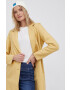 Vero Moda Палто в жълто с преходна изолация - Pepit.bg