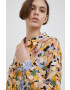 Vero Moda Рокля в зелено къс модел разкроен модел - Pepit.bg