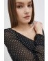 Vero Moda Рокля в черно къс модел разкроен модел - Pepit.bg