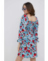 Vero Moda Рокля къс модел разкроен модел - Pepit.bg