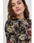 Vero Moda Рокля в черно къс модел разкроен модел - Pepit.bg