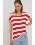 Vero Moda Тениска дамска в червено - Pepit.bg