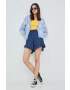 Vero Moda Топ дамски в жълто - Pepit.bg