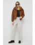 Vero Moda Яке в кафяво с преходна изолация - Pepit.bg