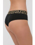 Versace Бикини тип бразилиана в черно - Pepit.bg