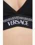 Versace Сутиен в черно с изчистен дизайн - Pepit.bg