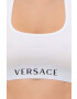 Versace Сутиен в бяло с изчистен дизайн - Pepit.bg