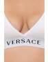 Versace Сутиен в бяло с изчистен дизайн - Pepit.bg