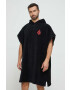 Volcom Памучна кърпа в черно - Pepit.bg