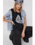 Volcom Тениска дамска в черно - Pepit.bg