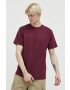 Volcom Тениска в бордо с изчистен дизайн - Pepit.bg