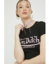 Von Dutch Тениска в черно - Pepit.bg