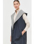 Weekend Max Mara Елек с две лица дамски в сиво преходен модел - Pepit.bg