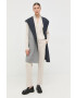 Weekend Max Mara Елек с две лица дамски в сиво преходен модел - Pepit.bg