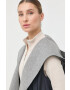 Weekend Max Mara Елек с две лица дамски в сиво преходен модел - Pepit.bg