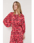 Weekend Max Mara Гащеризон в червено с овално деколте - Pepit.bg
