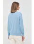 Weekend Max Mara Копринен пуловер в синьо от лека материя - Pepit.bg