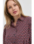 Weekend Max Mara Копринена рокля къса разкроен модел - Pepit.bg