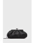 Weekend Max Mara Кожена чанта в черно - Pepit.bg
