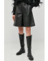 Weekend Max Mara Кожени къси панталони - Pepit.bg