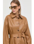 Weekend Max Mara Кожено палто - Pepit.bg
