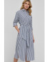 Weekend Max Mara Памучна рокля - Pepit.bg