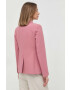 Weekend Max Mara Сако в розово с едно копче с изчистен дизайн - Pepit.bg