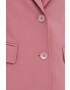 Weekend Max Mara Сако в розово с едно копче с изчистен дизайн - Pepit.bg