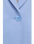 Weekend Max Mara Сако с лен в бежово с едно копче с изчистен дизайн - Pepit.bg