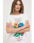 Weekend Max Mara Тениска в бяло - Pepit.bg