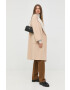 Weekend Max Mara Вълнено палто с две лица - Pepit.bg