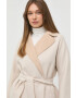 Weekend Max Mara Вълнено палто с две лица - Pepit.bg