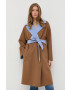Weekend Max Mara Вълнено палто с две лица - Pepit.bg