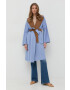 Weekend Max Mara Вълнено палто с две лица - Pepit.bg