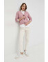 Weekend Max Mara Жилетка с вълна в розово от лека материя - Pepit.bg