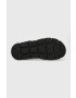 Wojas Кожени сандали в черно с платформа 7610551 - Pepit.bg