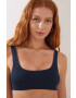 women'secret Сутиен Soft Baltic в тъмносиньо с изчистен дизайн - Pepit.bg