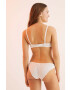 women'secret Бикини COTTON TIME 2 в бяло 4635662 - Pepit.bg