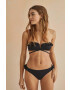 women'secret Долнище на бански BAMBOO в черно 6465377 - Pepit.bg