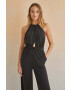 women'secret Гащеризон BAMBOO в черно с гол гръб 5545121 - Pepit.bg