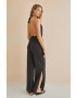 women'secret Гащеризон BAMBOO в черно с гол гръб 5545121 - Pepit.bg