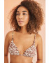 women'secret Горнище на бански BAMBOO в бежово с мека чашка 6485436 - Pepit.bg