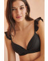 women'secret Горнище на бански BAMBOO в черно с леко подплатена чашка 6485408 - Pepit.bg