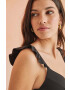 women'secret Горнище на бански BAMBOO в черно с леко подплатена чашка 6485408 - Pepit.bg