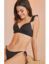 women'secret Горнище на бански BAMBOO в черно с леко подплатена чашка 6485408 - Pepit.bg