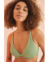 women'secret Горнище на бански JAMAICA в зелено 6485449 - Pepit.bg