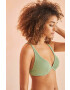 women'secret Горнище на бански JAMAICA в зелено 6485449 - Pepit.bg