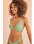women'secret Горнище на бански JAMAICA в зелено 6485449 - Pepit.bg